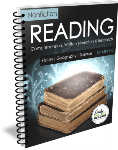 Nonfiction Reading Comprehension, Written Narration & Research