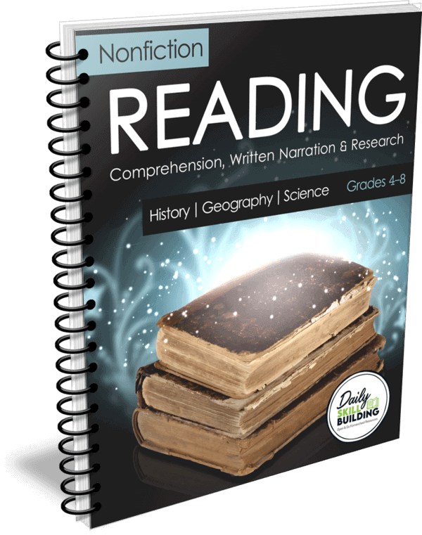 Nonfiction Reading Comprehension, Written Narration & Research