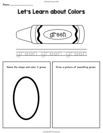 Preschool Practice Pack: 13 Weeks of Letters, Shapes, Numbers, Colors, & Bible Memory