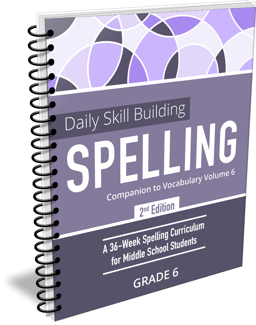 Daily Skill Building: Spelling Grade 6 Companion 2nd Edition