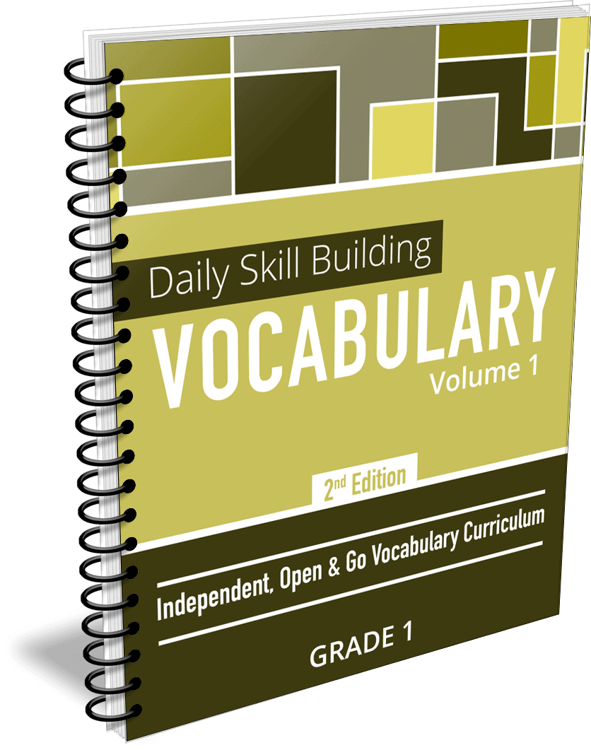 Daily Skill Building: Vocabulary - Grade 1 Second Edition