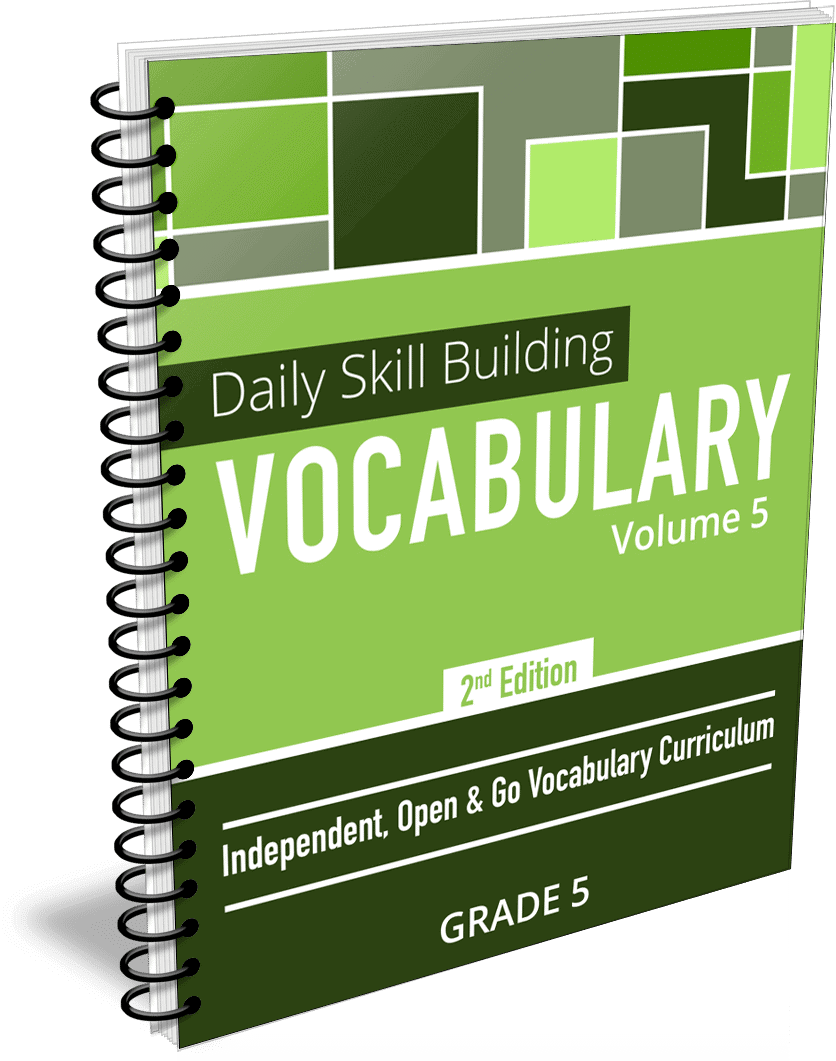 Daily Skill Building: Vocabulary - Grade 5 Second Edition