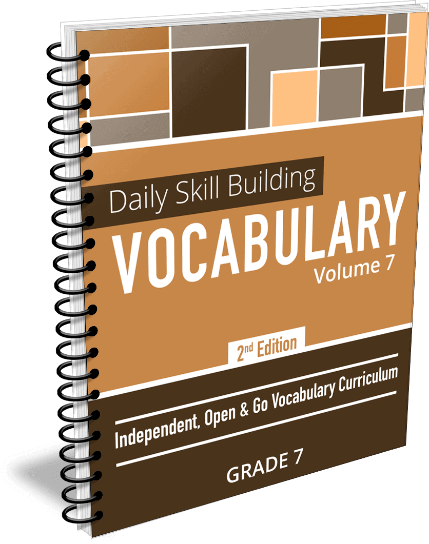 Daily Skill Building: Vocabulary - Grade 7 Second Edition