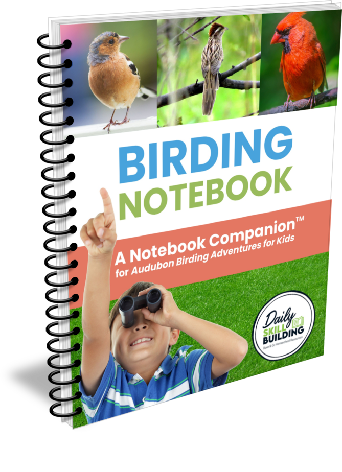 Birding Notebook - A Companion to Audubon Birding Adventures For Kids