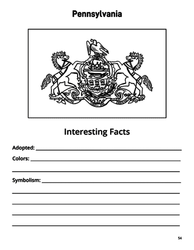 U.S State Study Resource Pack Bundle