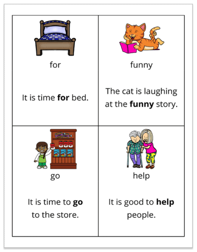 Sight Words Flash Cards for Beginners - Image 5