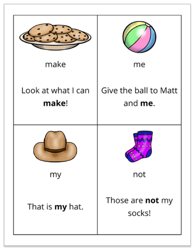 Sight Words Flash Cards for Beginners - Image 6