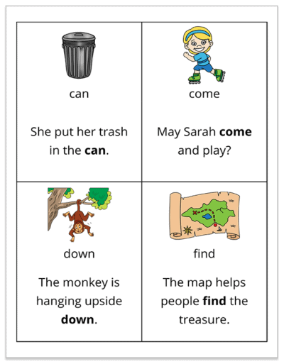 Sight Words Flash Cards for Beginners - Image 7