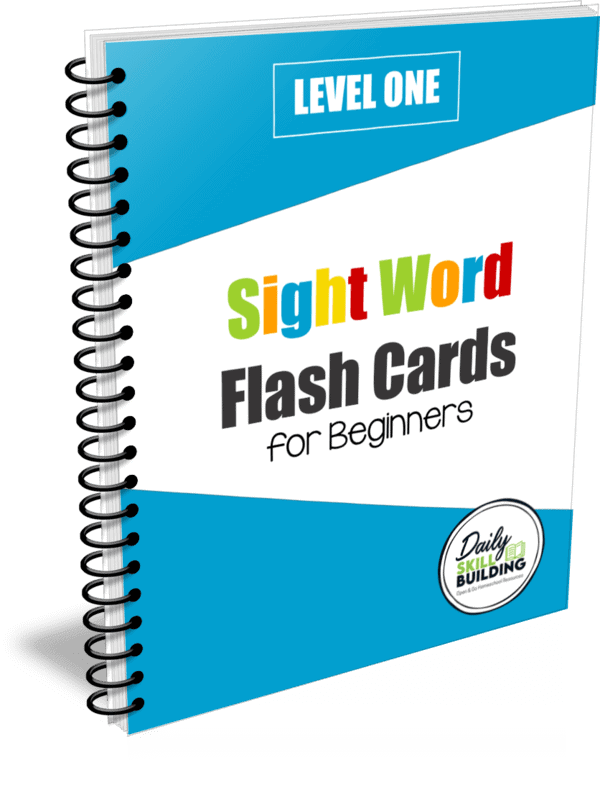 Sight Words Flash Cards for Beginners