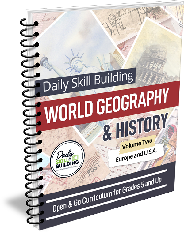 Daily Skill Building World Geography & History Volume 2: Europe and U.S.A.