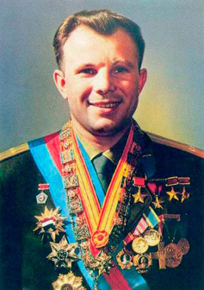 Cosmonaut Yuri Gagarin