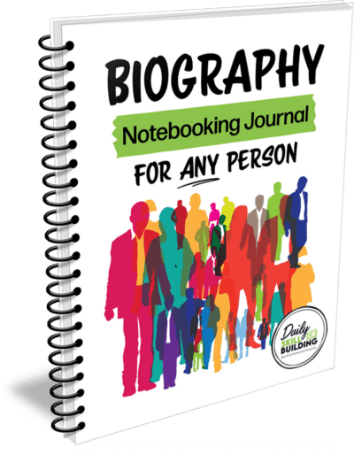 Biography Notebooking Journal