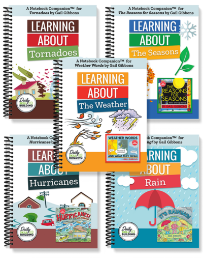 Learning About Weather and Natural Disasters Notebook Companion™ Set