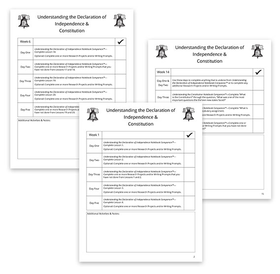 Understanding The Constitution and Declaration of Independence Lesson ...