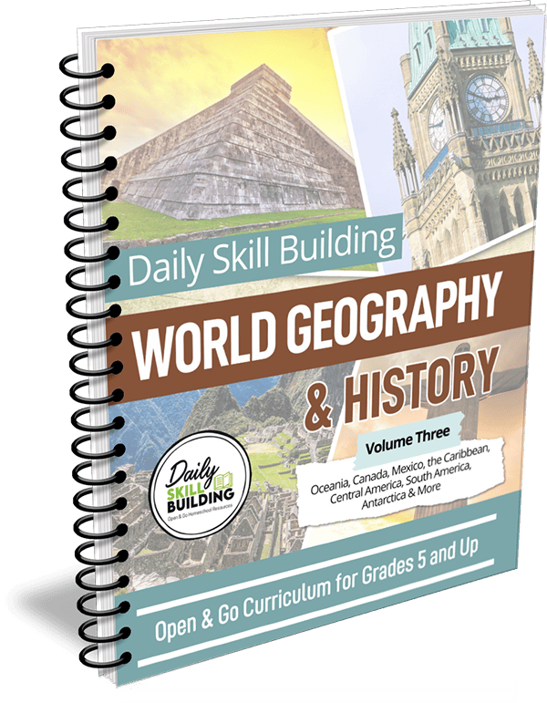 Daily Skill Building: World Geography & History Year Three
