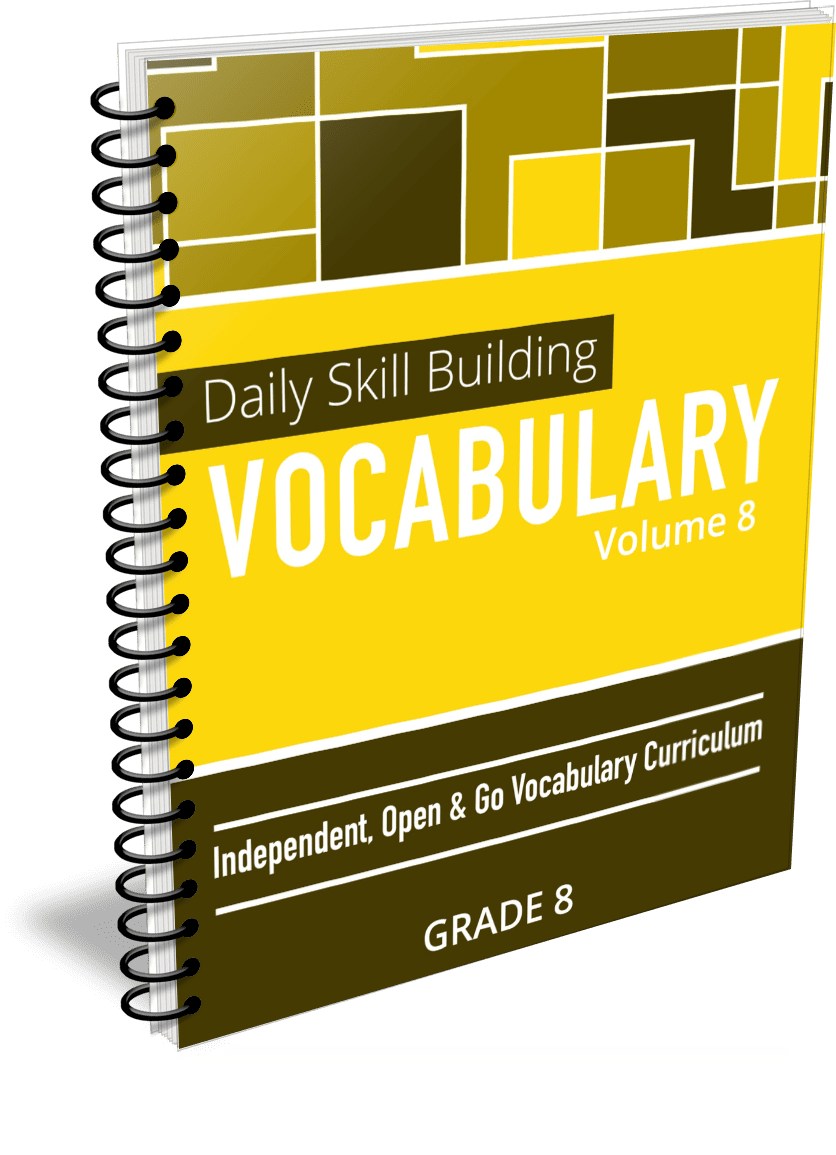 Daily Skill Building: Vocabulary Grade 8