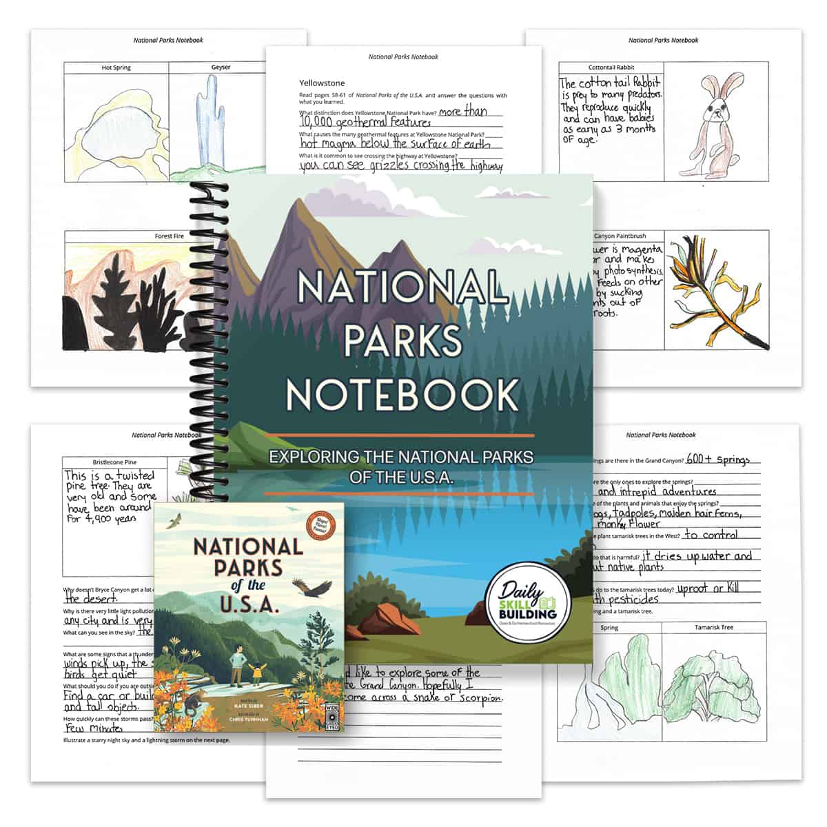 national parks notebook