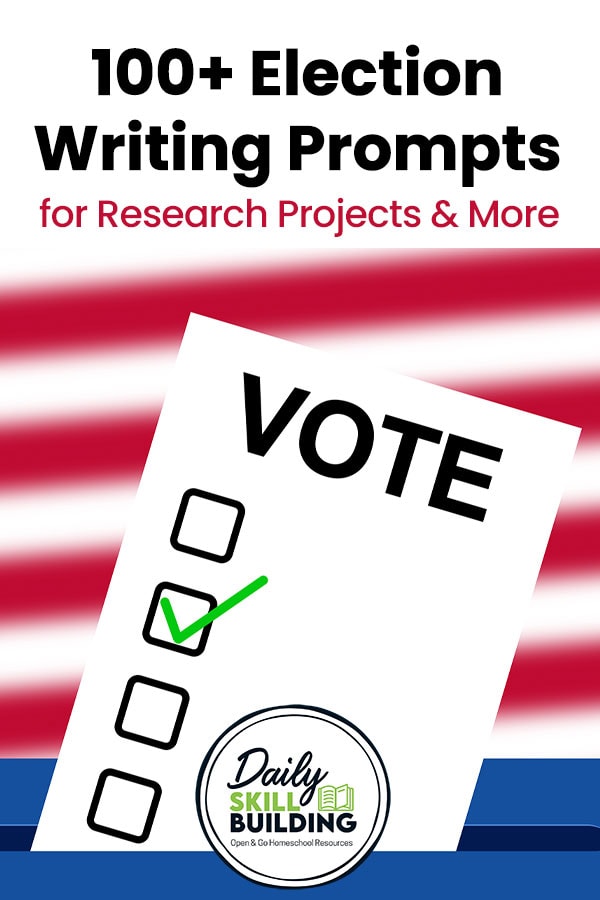 election writing prompts