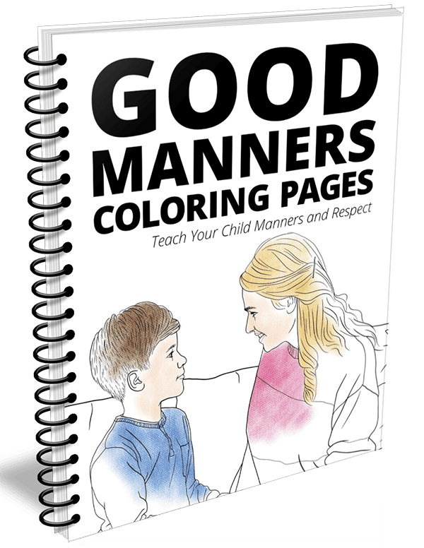 Good Manners Coloring Pages