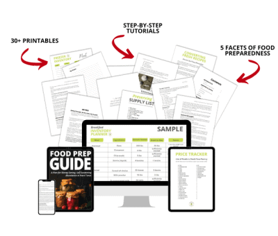 Food Prep Guide: A Plan for Money-Saving, Self-Sustaining Abundance in Hard Times