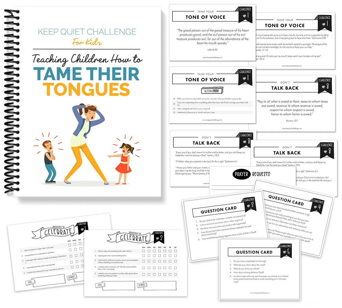 Keep Quiet Challenge for Kids Bundle