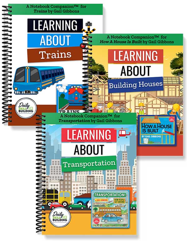 Learning About Building & Moving Notebook Companion™ Set