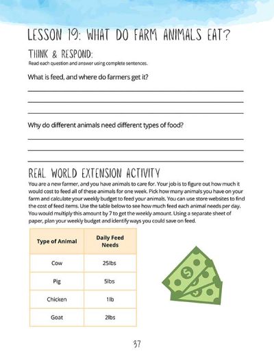 Farmyard Friends: Farm Animal Unit Study for K-5 - Image 13