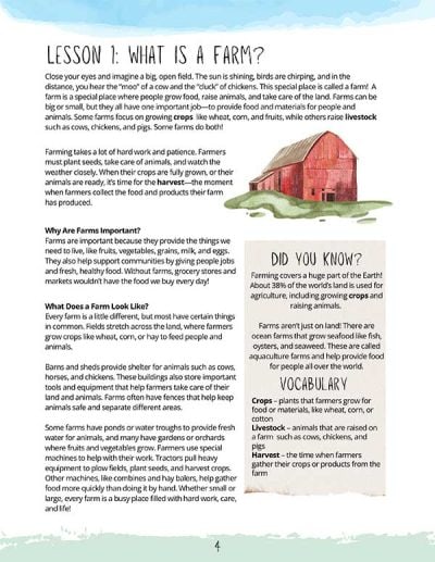Farmyard Friends: Farm Animal Unit Study for K-5 - Image 2