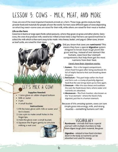 Farmyard Friends: Farm Animal Unit Study for K-5 - Image 3