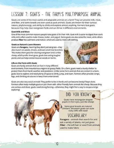 Farmyard Friends: Farm Animal Unit Study for K-5 - Image 5