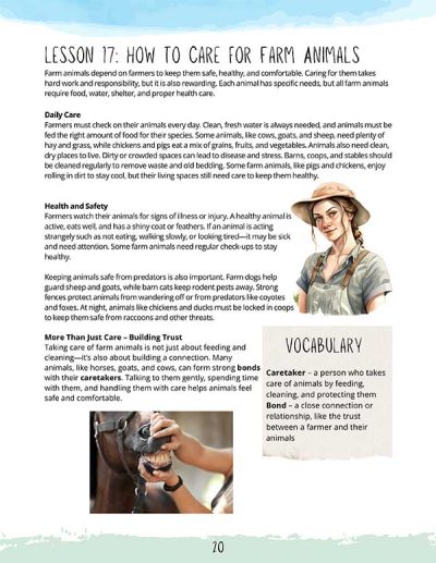 Farmyard Friends: Farm Animal Unit Study for K-5 - Image 7