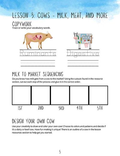 Farmyard Friends: Farm Animal Unit Study for K-5 - Image 16