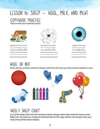 Farmyard Friends: Farm Animal Unit Study for K-5 - Image 17