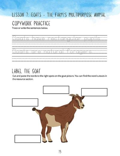 Farmyard Friends: Farm Animal Unit Study for K-5 - Image 18