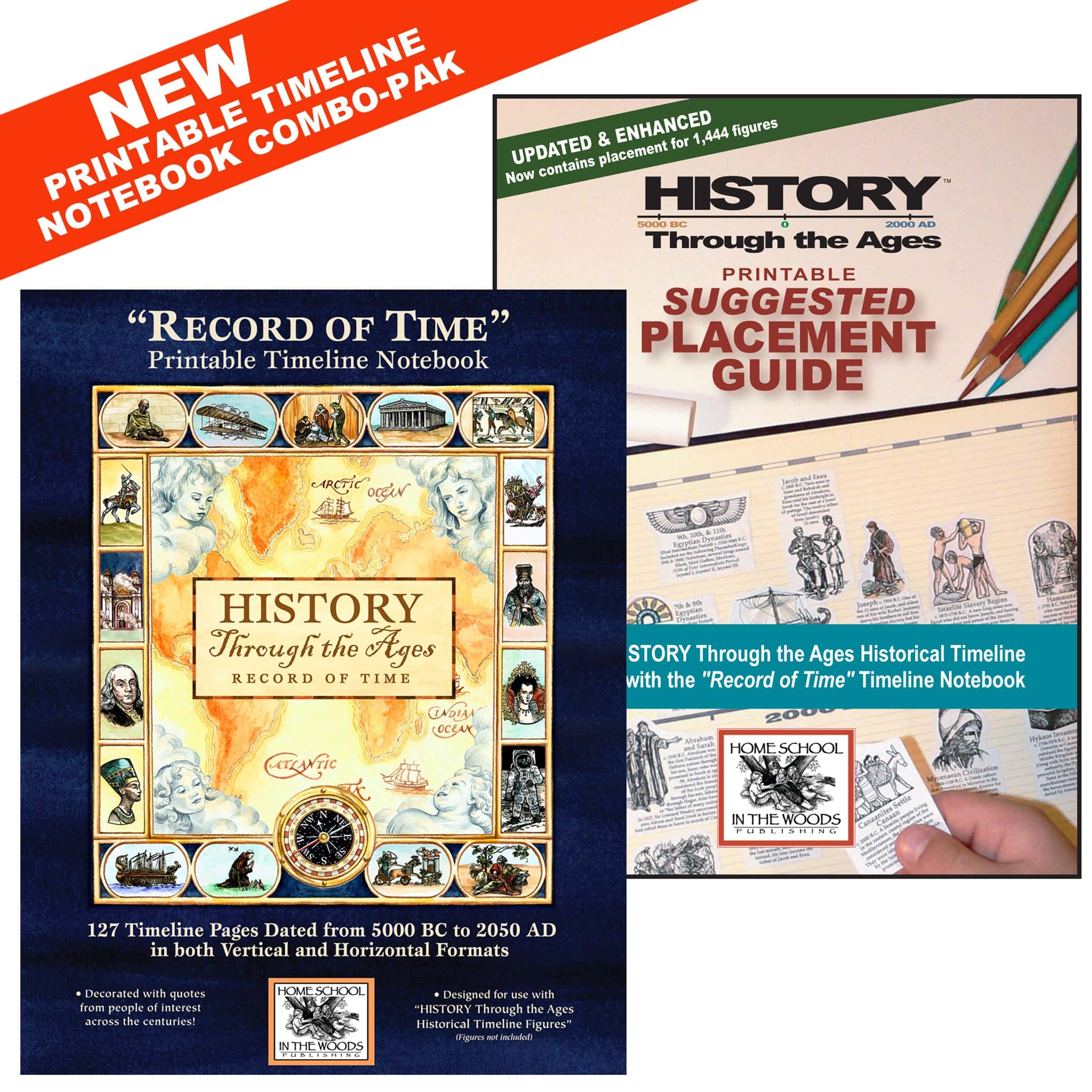 Printable Timeline Notebook Combo-Pak